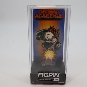 FiGPiN Katsuki Bakugo My Hero Academia 786 Unisex OS Multi Glitter Enamel Pin